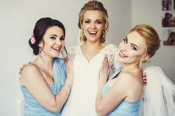 wedding hair and makeup services